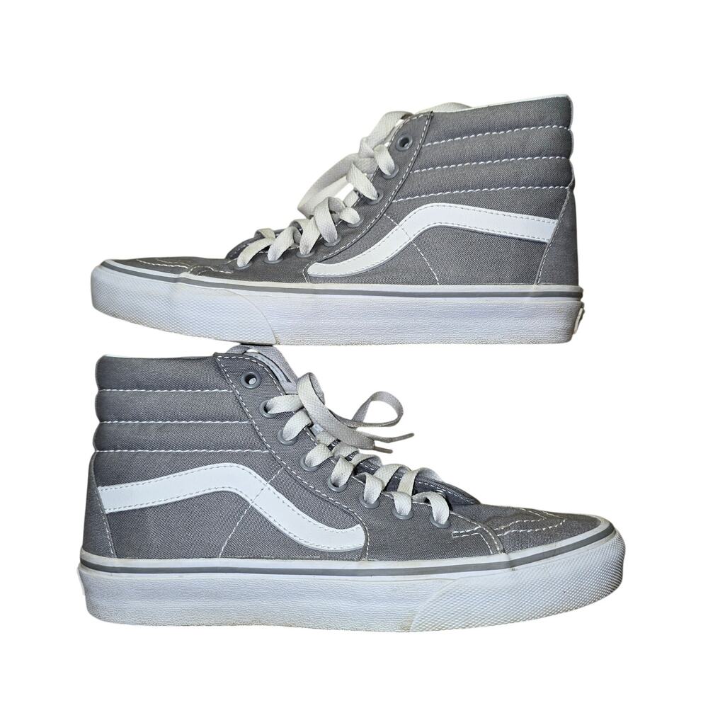 Skater Grunge High Top Vans Gray Size 7.5 Womens